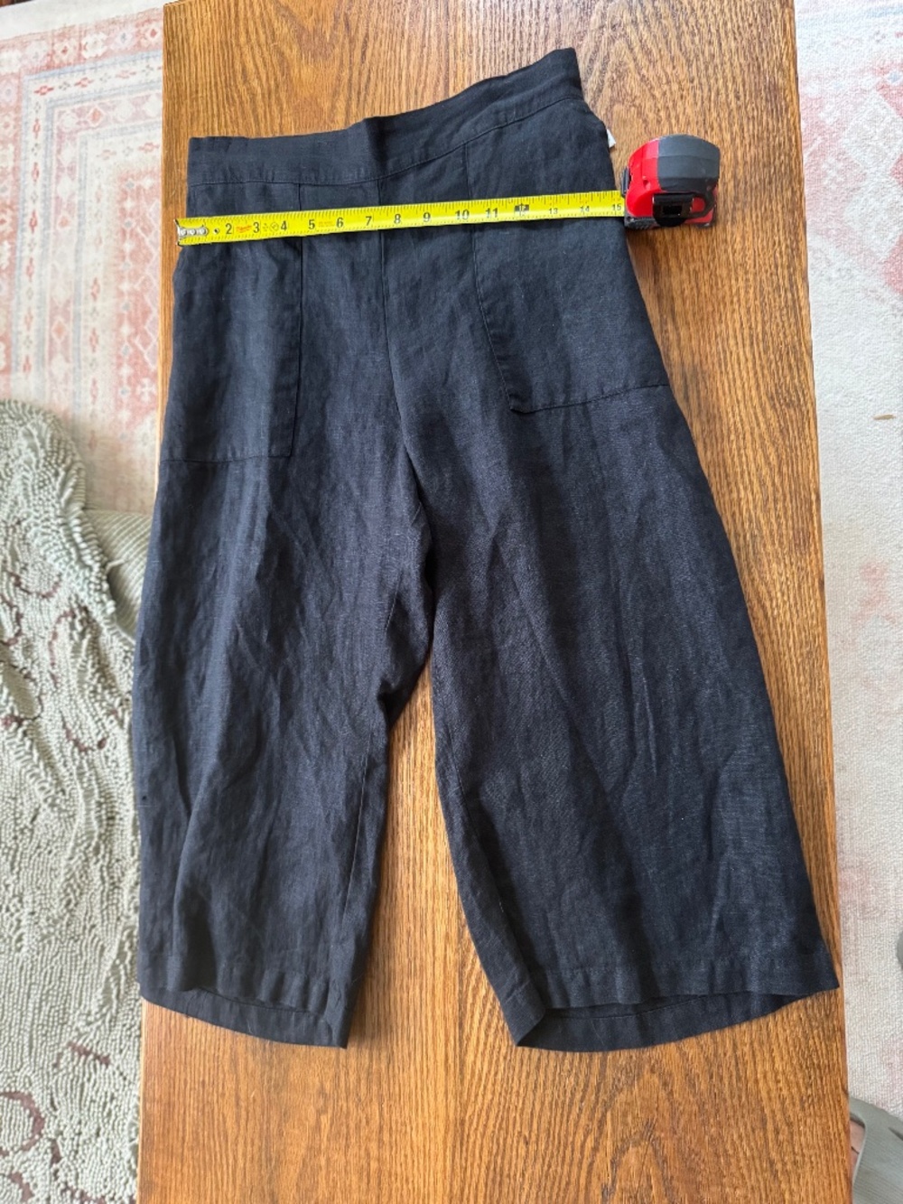 Flax Cropped Pants Size P (Capri)